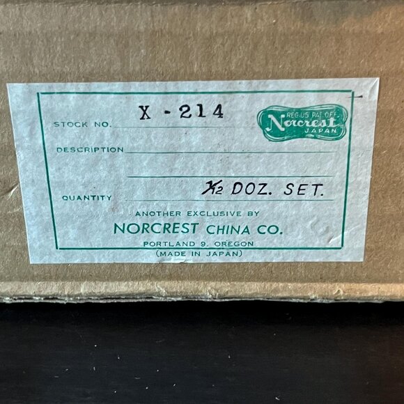 Vintage Norcrest Christmas Nativity Set Hand Painted Paper Maché Wood Structure - Picture 8 of 9